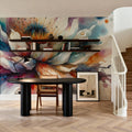 Divine Blossom's Majesty Mural Wallpaper - room preview 05