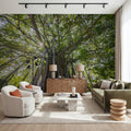 Banyan Tree Mural Wallpaper - room preview 05