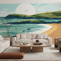 Travel Cornwall Mural Wallpaper - room preview 05