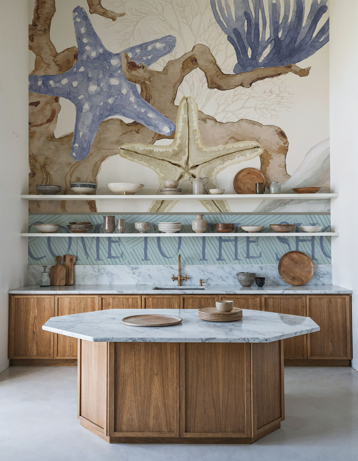 Welcome Down Under Mural Wallpaper - room preview 05