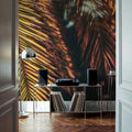 Old Palm Leaves Mural Wallpaper - room preview 05