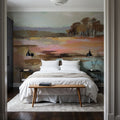 Golden Fall Mural Wallpaper - Warm Tone - room preview 05