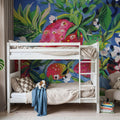 Juicy Strawberries Mural Wallpaper - room preview 05