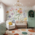 Wild Blooms II Mural Wallpaper - room preview 05