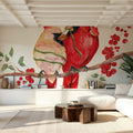 Winterberry Tidings II Mural Wallpaper - room preview 05