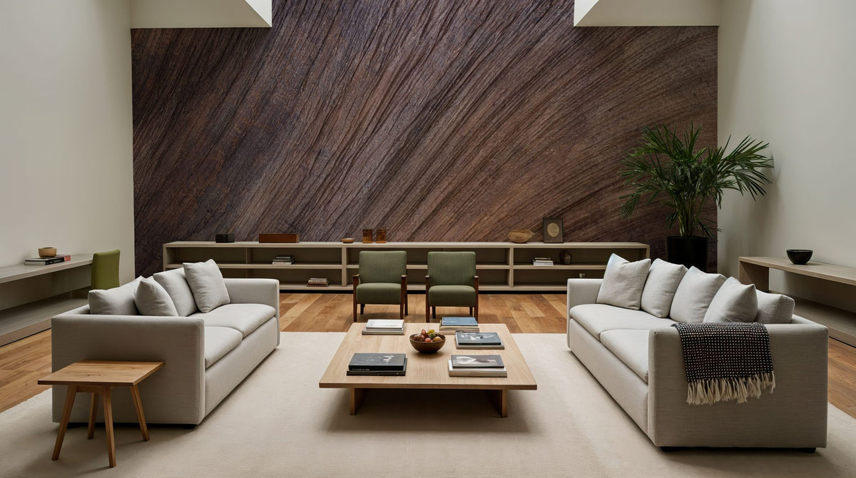 Timber Waves Mural Wallpaper - room preview 05