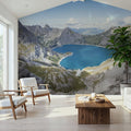 Lake in the Alps Mural Wallpaper - room preview 05