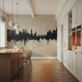Würzburg Germany Skyline Concrete Mural Wallpaper - room preview 05