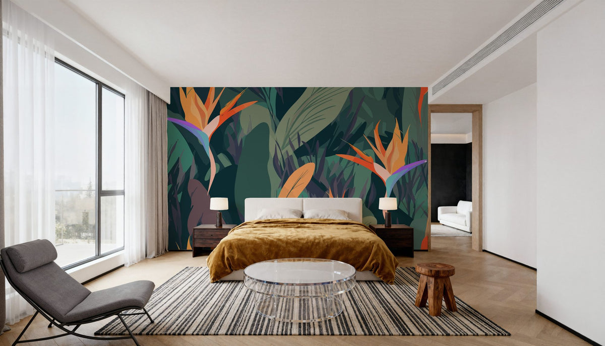 Hawaii Blossom Mural Wallpaper - room preview 05