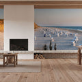 Red Cliff Mural Wallpaper - room preview 05