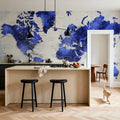 World Map Cities - Georgino Mural Wallpaper - room preview 05