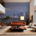 Mountain Metropolis Mural Wallpaper - room preview 05