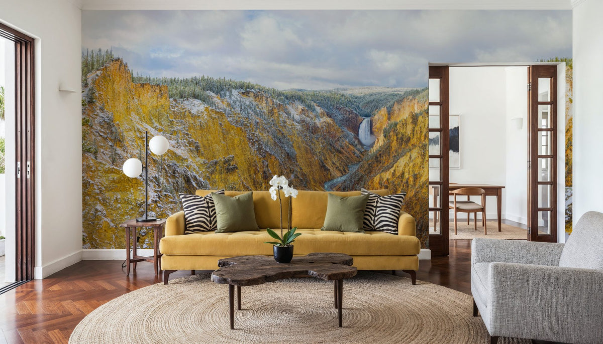 Lower Falls Mural Wallpaper - room preview 05