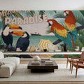 Welcome to Paradise Mural Wallpaper - room preview 05