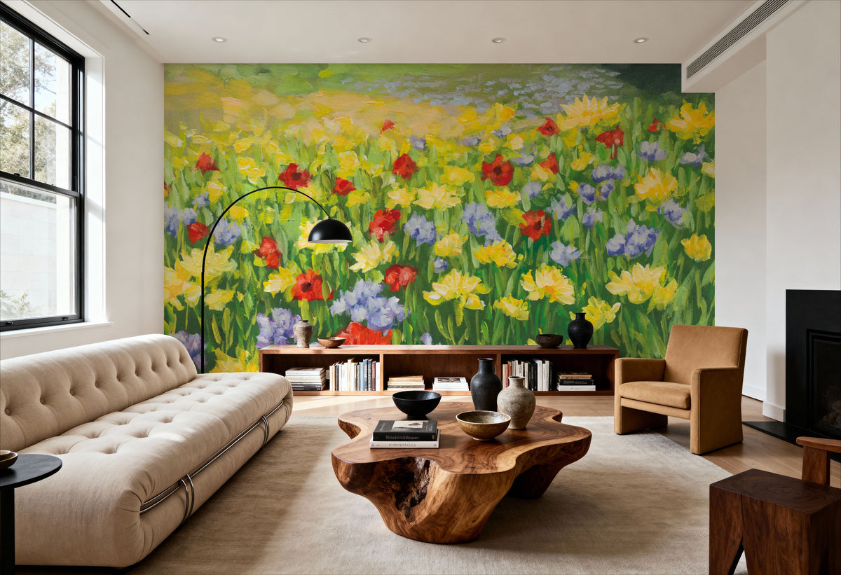 My Meadow Mural Wallpaper - room preview 05