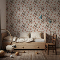 Chaffinchs and Apples Mural Wallpaper - room preview 05