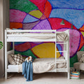 Patchwork Field Mural Wallpaper - room preview 05