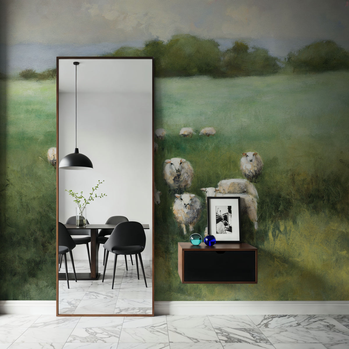 Field Day Mural Wallpaper - room preview 05