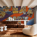 Greetings From Ocean City MD. Mural Wallpaper - room preview 05