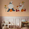 Ducks in the Pumpkin Patch III Mural Wallpaper - room preview 05