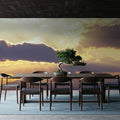 Golden Mountain Break Mural Wallpaper - room preview 05
