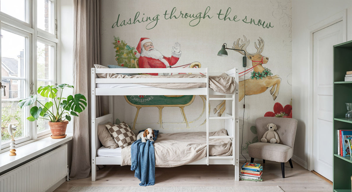Holiday Traditions I Mural Wallpaper - room preview 05