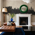 Salzburg Austria Skyline Concrete Mural Wallpaper - room preview 05