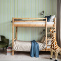 Kala Lines Light Blue Mural Wallpaper - room preview 05