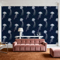 Jellyfish Zen Mural Wallpaper - room preview 05