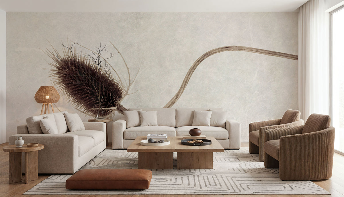 Dried Flower II Mural Wallpaper - room preview 05