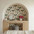 Spray of Leaves Mural Wallpaper - room preview 05