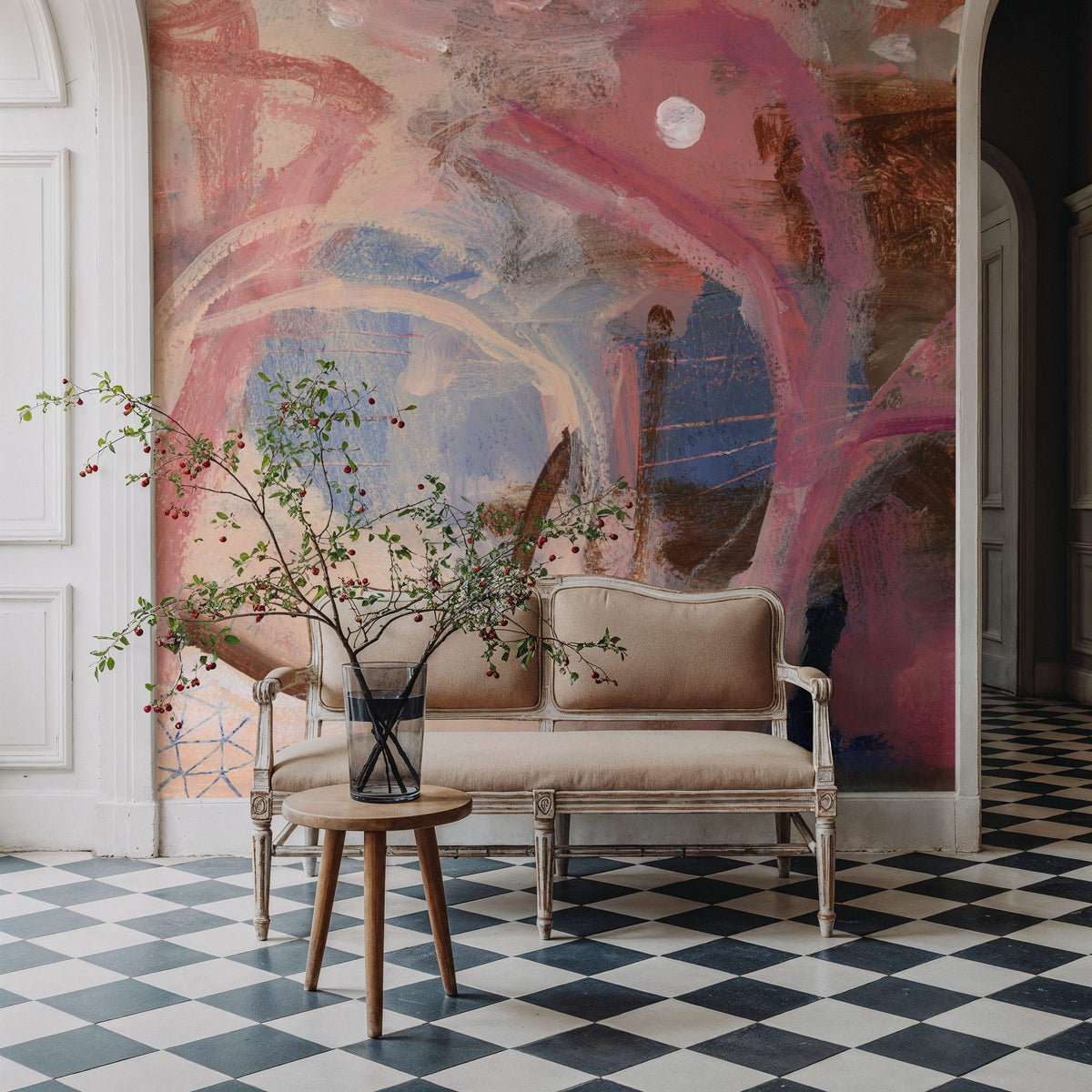 Tangled Trees Mural Wallpaper - room preview 05