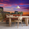 SF Skyline Mural Wallpaper - room preview 05