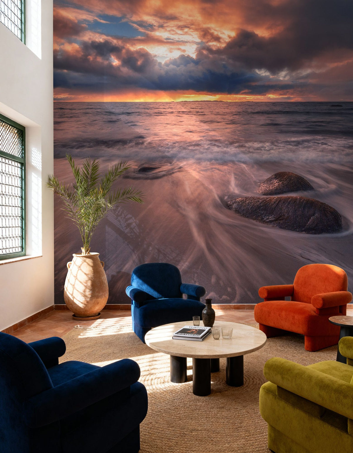 Lofoten Sunset Mural Wallpaper - room preview 05