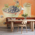 Fresh Picked Blueberries Mural Wallpaper - room preview 05