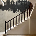 Wigan England Skyline Concrete Mural Wallpaper - room preview 05