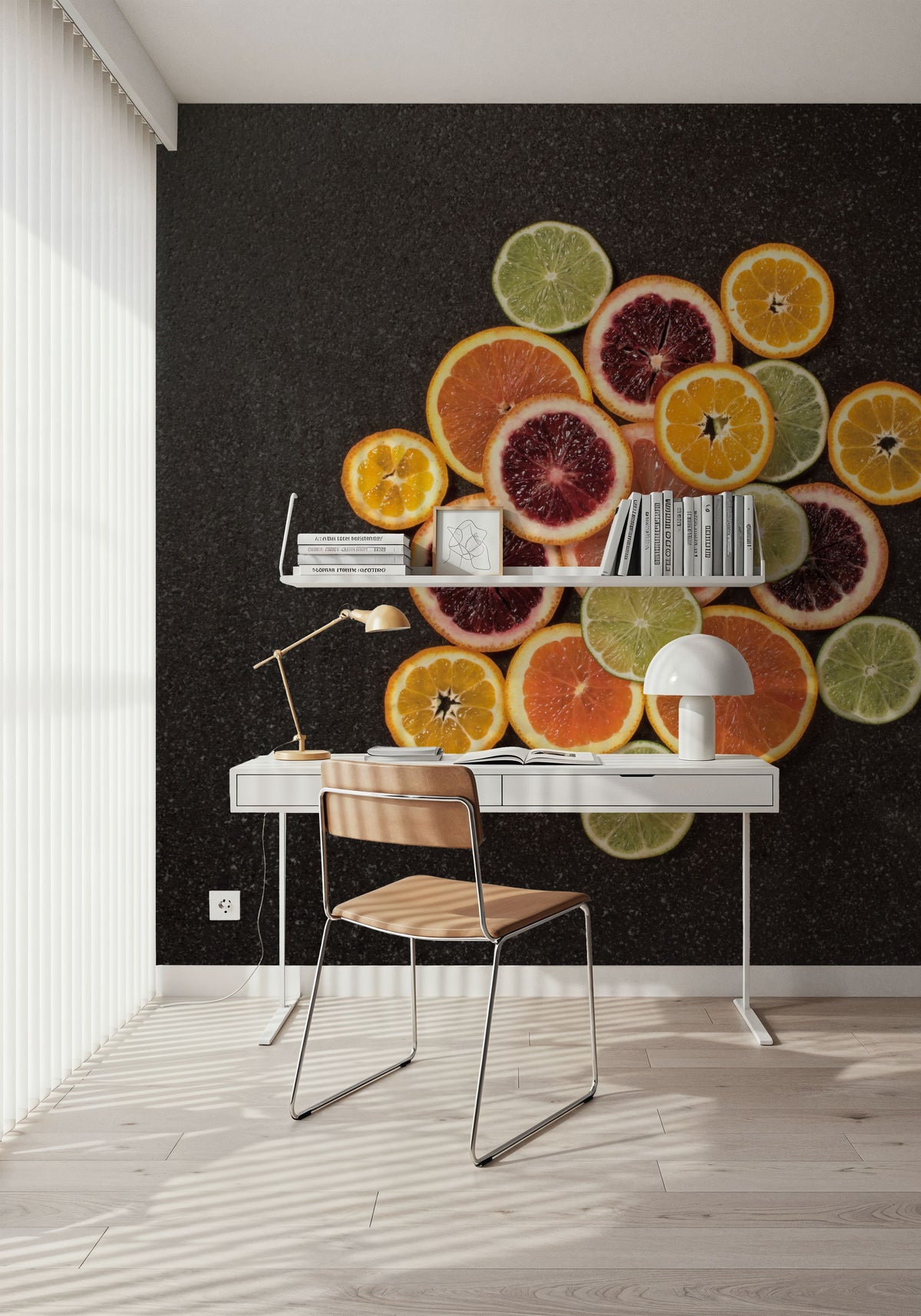 Citrus Drama II Mural Wallpaper - room preview 05