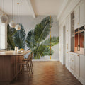 Palm Branch Mural Wallpaper - room preview 05