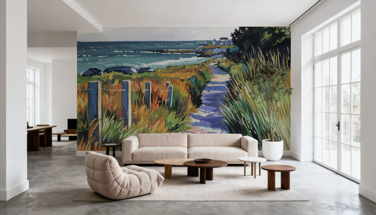 Fresh Ocean Air Mural Wallpaper - room preview 05