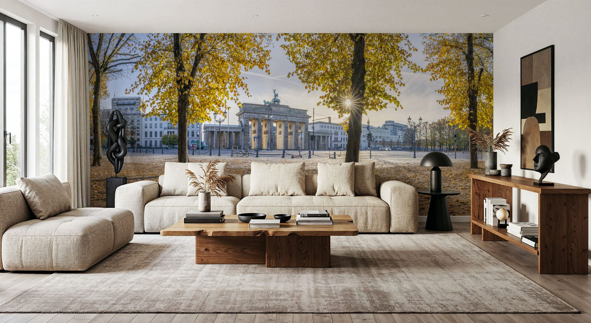 Brandenburg in Fall Mural Wallpaper - room preview 05