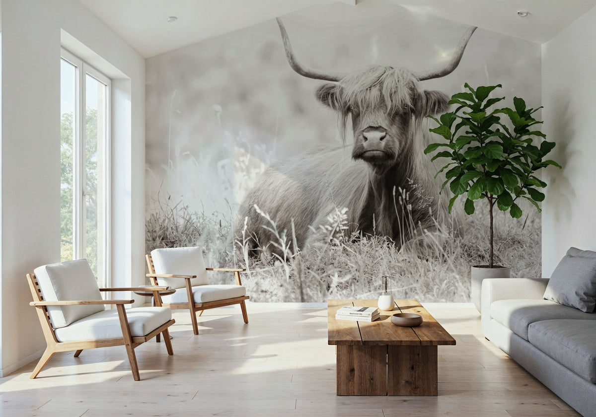 Meadow Guardian I Mural Wallpaper - room preview 05
