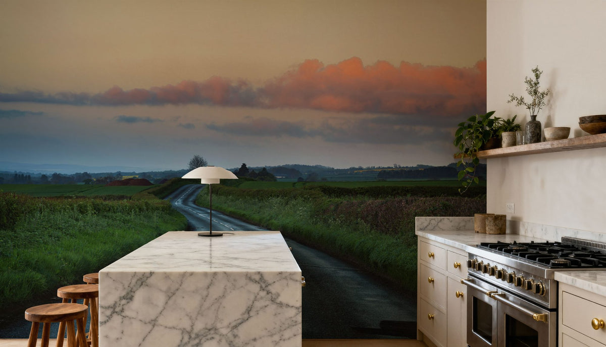 Horizon Drive Mural Wallpaper - room preview 05