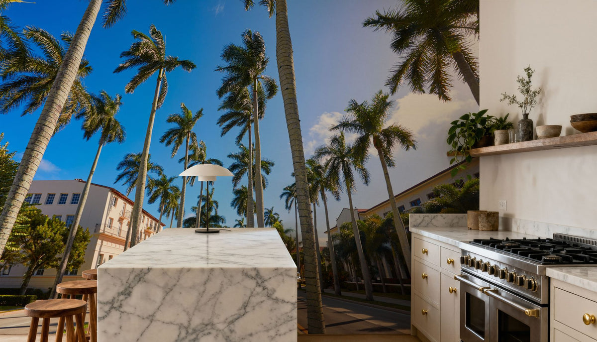 Palm Way Mural Wallpaper - room preview 05
