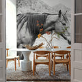 Moke Lake Horse Mural Wallpaper - room preview 05