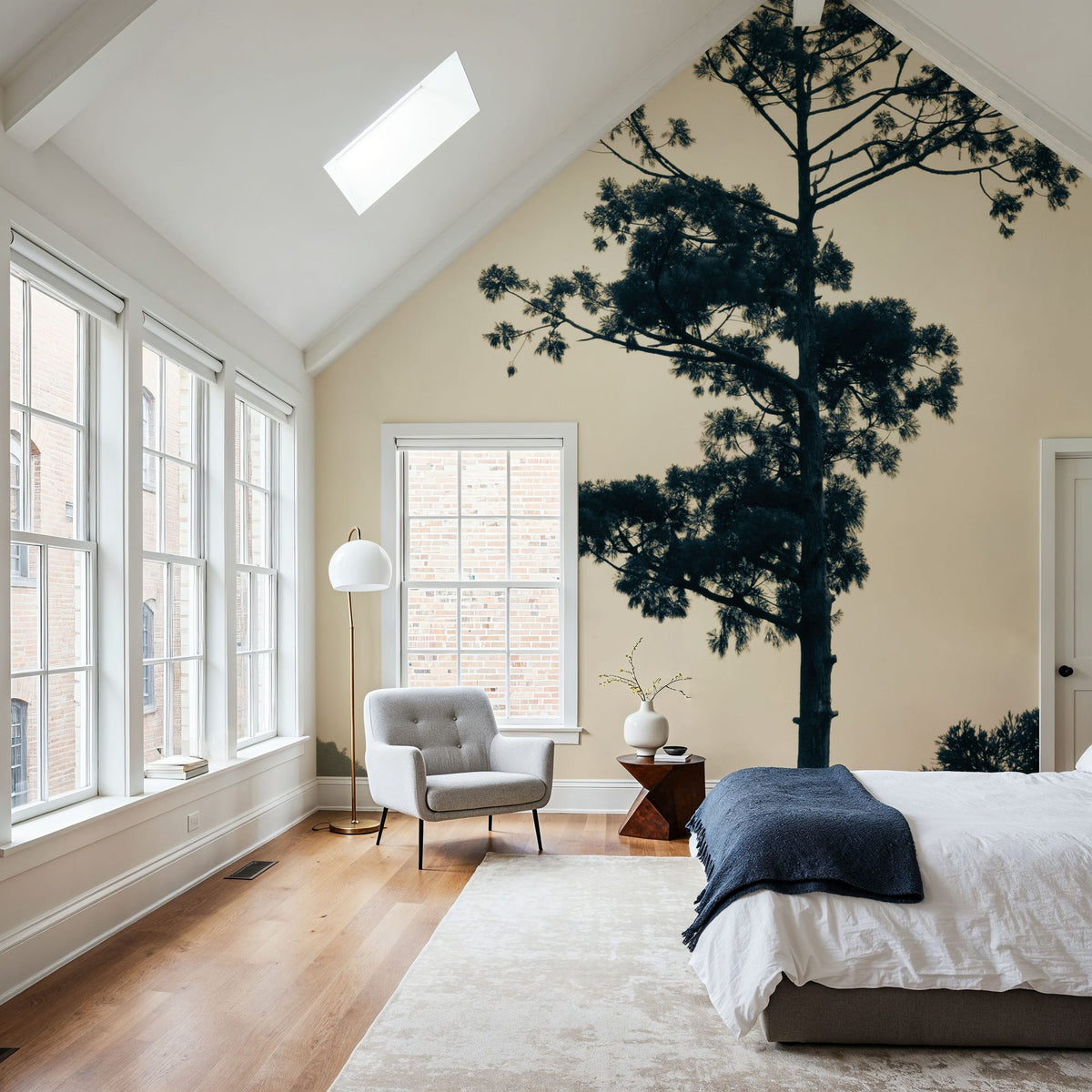 Lone Tree Japan Mural Wallpaper - room preview 05