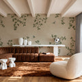 Oak Hollow, Light Beige Mural Wallpaper - room preview 05