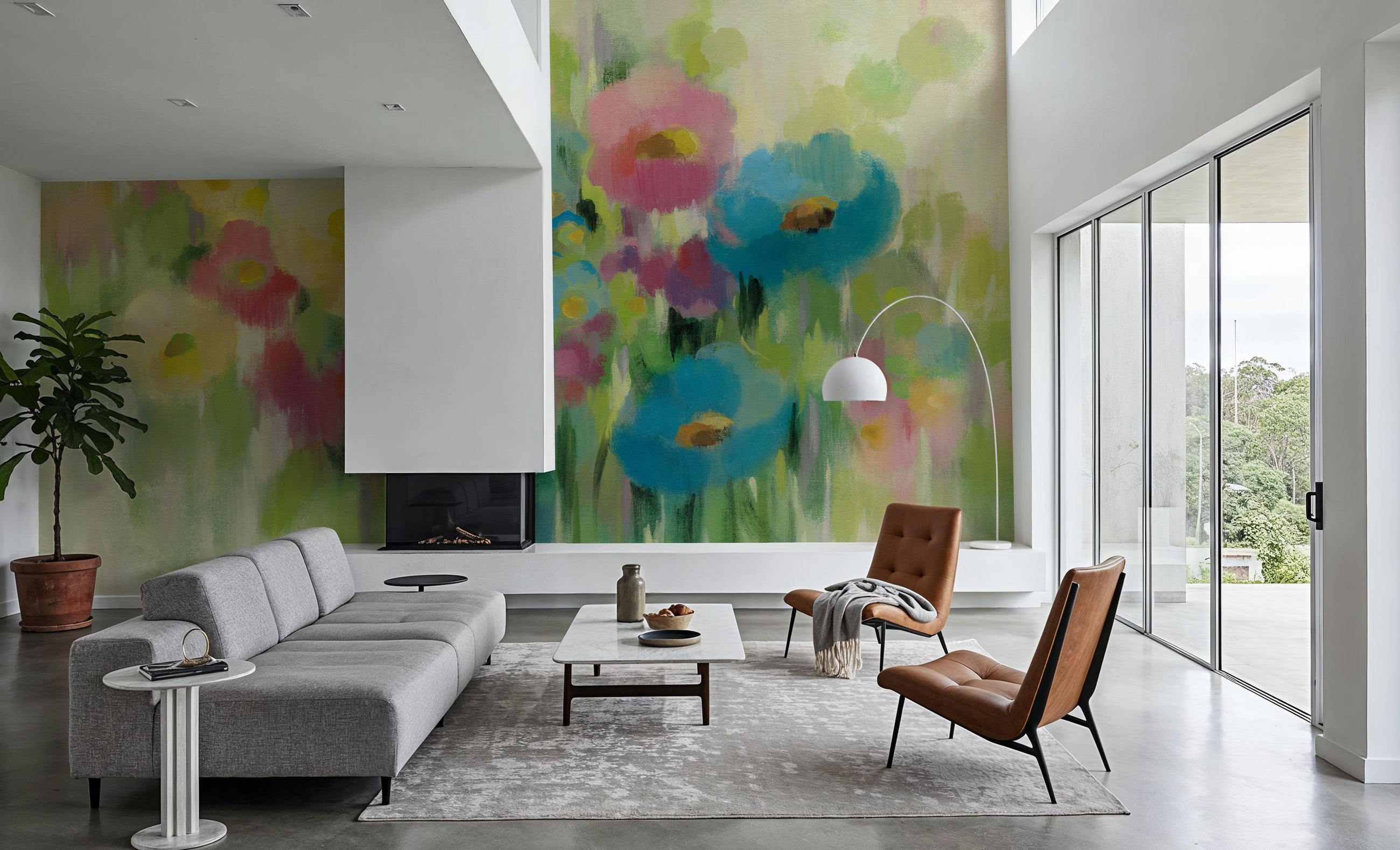 First Spring Love Mural Wallpaper