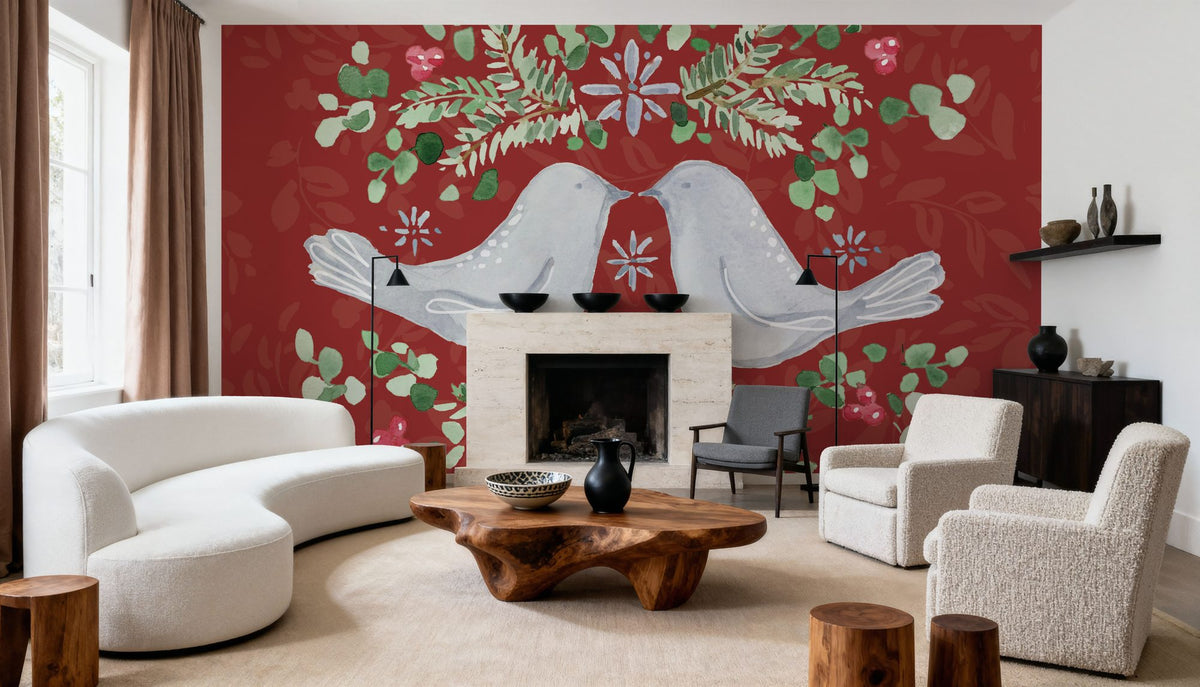 Nordic Winter III Mural Wallpaper - room preview 05