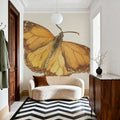 Honeybloom Butterfly III Mural Wallpaper - room preview 05