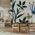 French Country Botanicals II Mural Wallpaper - room preview 05
